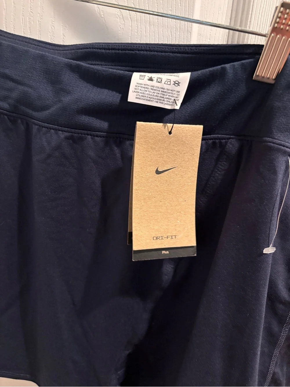 Nike Women's Navy Athletic Skort